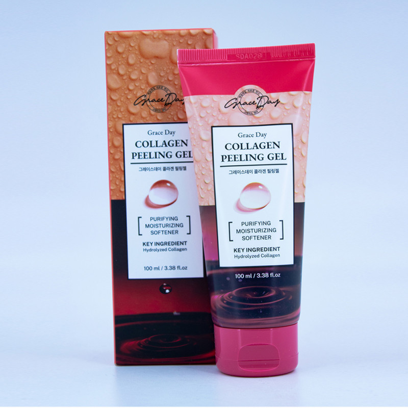 جل مقشر بالكولاجين للبشرة