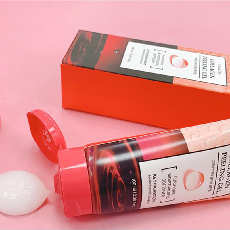 جل مقشر بالكولاجين للبشرة