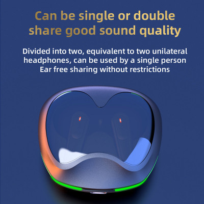 سماعة رأس بلوتوث لاسلكية TWS Air Pro 60 مع ميكروفو...