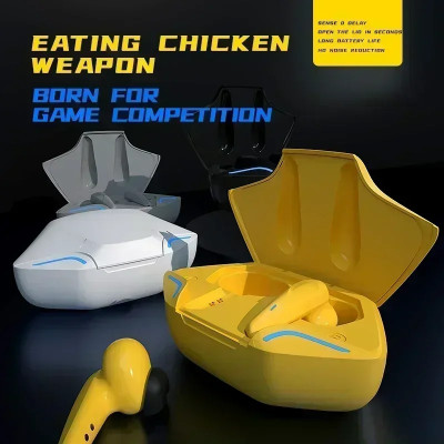 سماعات TWS اللاسلكية للألعاب بلوتوث مع ميكروفون ،...