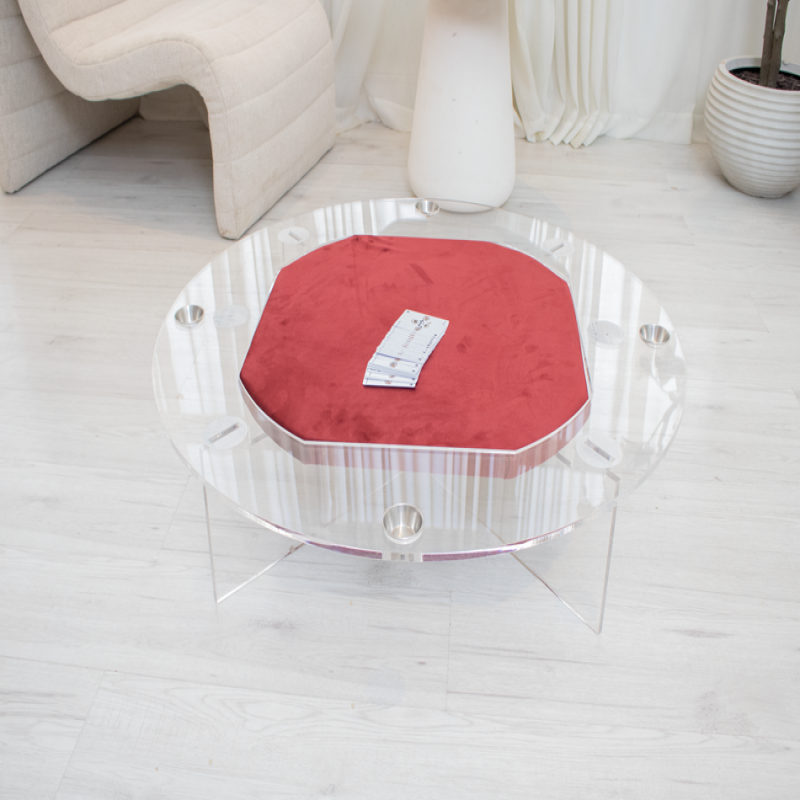 طاولة بلوت أكريليك منخفضه FS-6-3