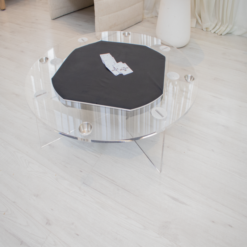 طاولة بلوت أكريليك منخفضه FS-6-6