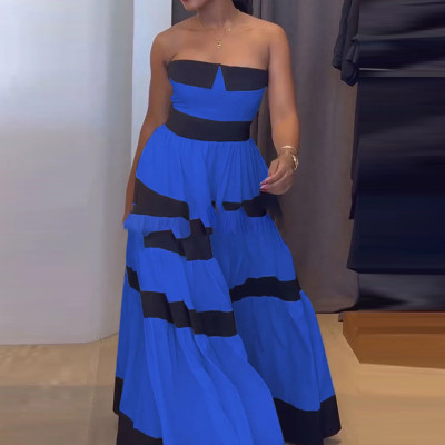 فستان نسائي ناعم وأنيق بتصميم عصري