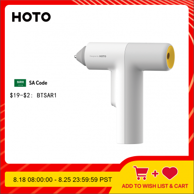 مسدس غراء ساخن من hoto-easflow مع عصا غراء ، بطاري...