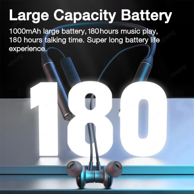 سماعات رأس لاسلكية على التحمل بالساعة بلوتوث من خل...