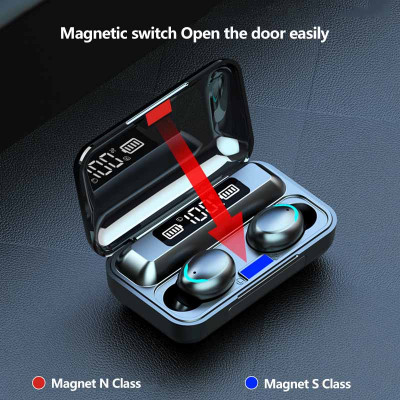 سماعات TWS F9 ، سماعات أذن لاسلكية متوافقة مع بلوت...