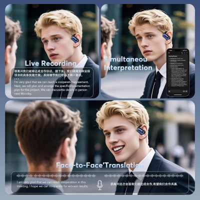 سماعات أذن للترجمة بالذكاء الاصطناعي بـ 168 لغة، و...