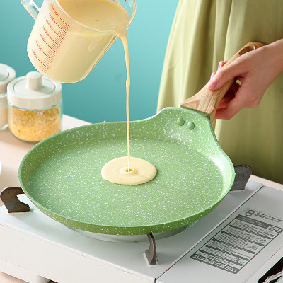 مقلاة كريب مسطحة غير لاصقة مقاس 8 بوصة من MsMk، مق...