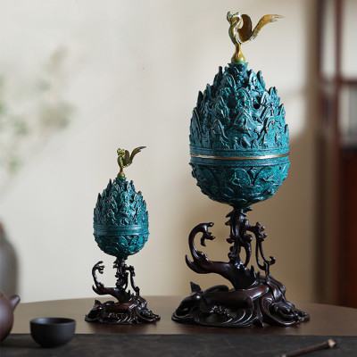 مباخر بخور من النحاس النقي ، حلي مبخرة فاخرة ، حفل...