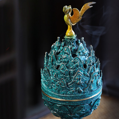 مباخر بخور من النحاس النقي ، حلي مبخرة فاخرة ، حفل...