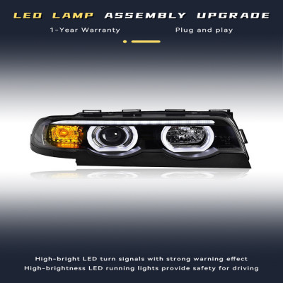 مصابيح أمامية ليد بالكامل ، مصباح أمامي ، إكسسوارا...