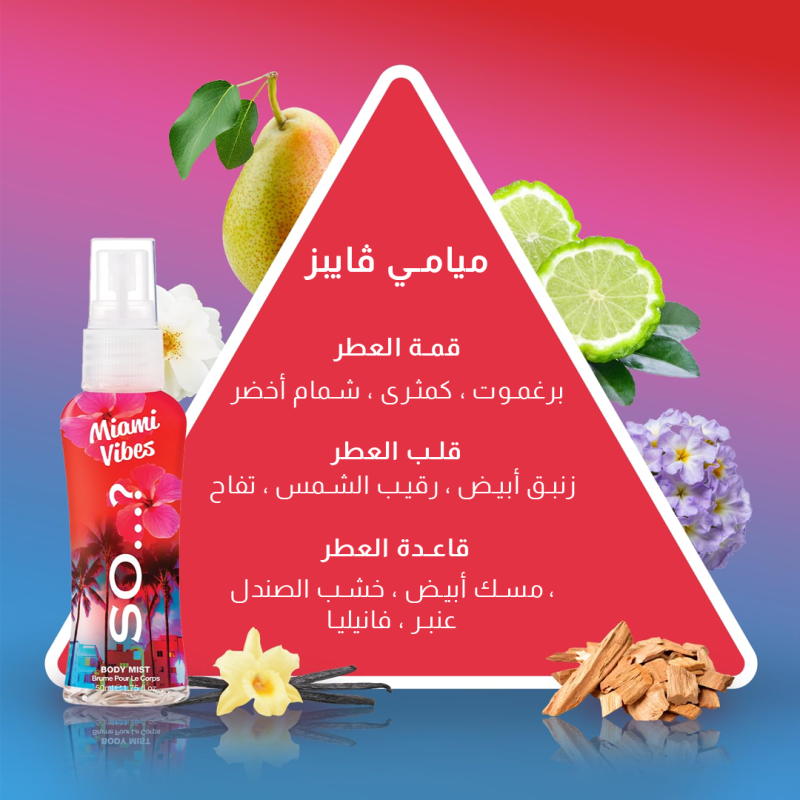 سو...؟ معطر الجسم ميامي ڤايبز 200 مل