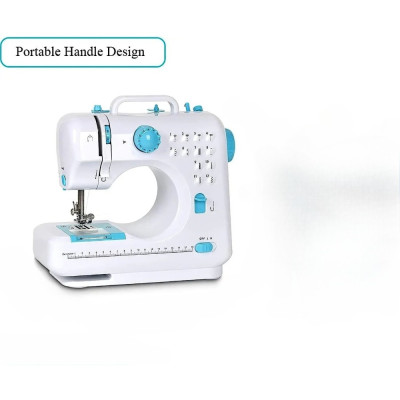 ماكينة خياطة منزلية صغيرة محمولة 12 نوعًا ماكينة خ...