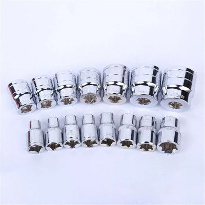 مجموعة أدوات يدوية مع صندوق أدوات ، مجموعة مقبس تأ...