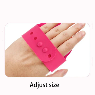 فرشاة للكلاب والقطط، مشط من السيليكون لحمام الحيوا...