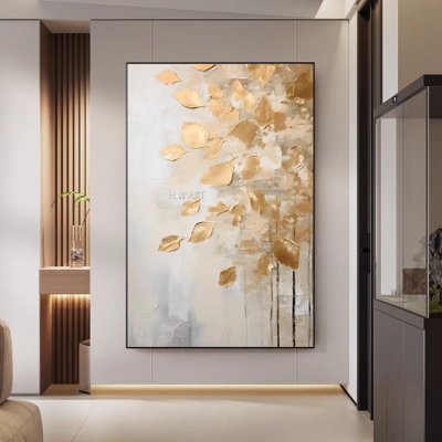 Large Size Contemporary Hand-painted Abstract Pict...