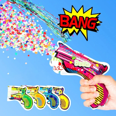 مسدس ألعاب نارية محمول باليد مع حلويات ، متعدد الأ...