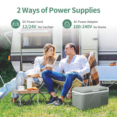 مبرد ضاغط محمول alpicol-QX للتخييم ، ثلاجة سيارة ،...