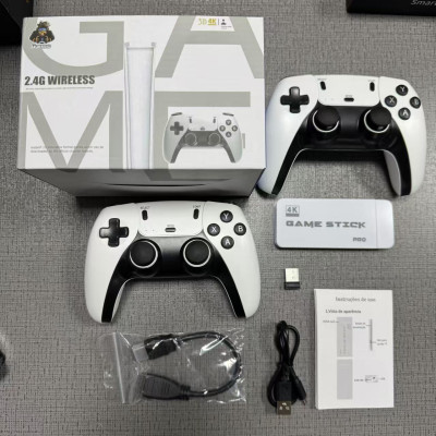 4K TV Game Stick M15 لعبة فيديو وحدة التحكم المدمج...