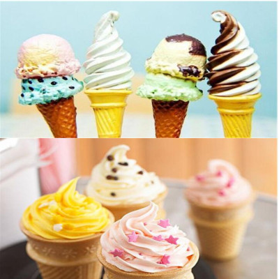 التجارية 8218 الجدول آلة صنع الآيس كريم الناعم آلة...