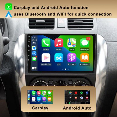 سيارة لاسلكية الوسائط المتعددة Carplay ، Auto ، Au...