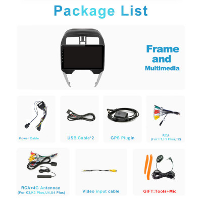 أندرويد 13 لنيسان فيرسا لاتيو صني LHD 2014 - 2019...