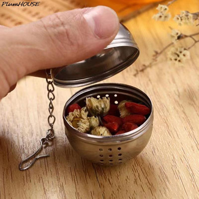 الفولاذ المقاوم للصدأ الشاي Infuser ، يترك الناشر...