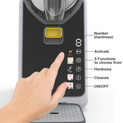 آلة Slushy المحمولة الآيس كريم تجميد متعددة الوظائ...