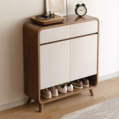 خزانة أحذية بدرج خشبي قابل للتعديل ، تخزين عمودي ،...