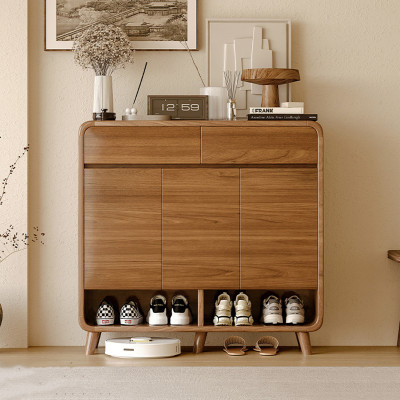 خزانة أحذية بدرج خشبي قابل للتعديل ، تخزين عمودي ،...