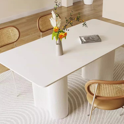 طاولة طعام موديل إيطالي حديثة حديثة مستطيلة الحد ا...