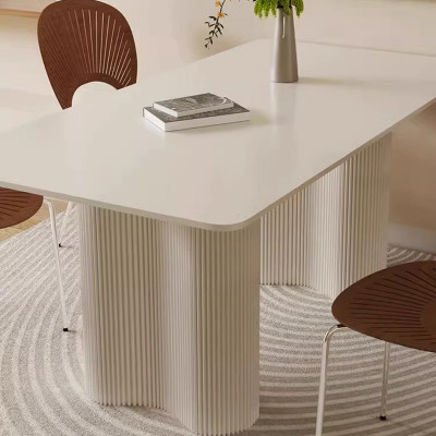 طاولة طعام موديل إيطالي حديثة حديثة مستطيلة الحد ا...