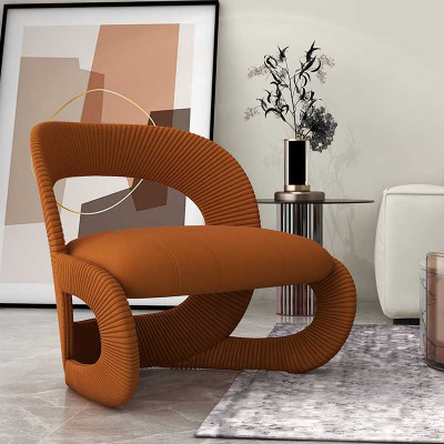 كرسي كرسي مريح لغرفة المعيشة ، كرسي إسكندنافي ، دع...