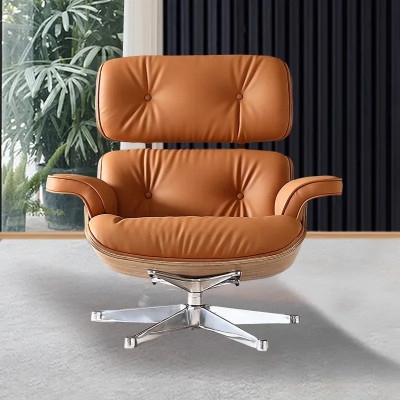 كرسي مكتب جلدي فاخر ، أريكة كسولة ، كرسي ، كمبيوتر...