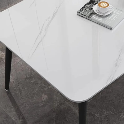 طاولة طعام بسيطة شمالية ، طقم مقاوم للماء ، تصميم...