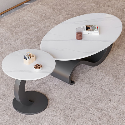 طاولة قهوة بسيطة فريدة من نوعها ، أثاث على الطراز...