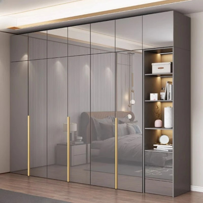 خزانة درج تخزين خشبية ، توفير مساحة ، نظام خزانة م...