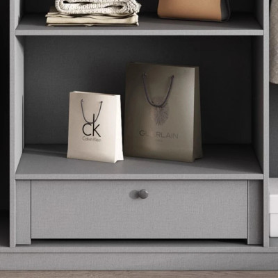 خزانة درج تخزين خشبية ، توفير مساحة ، نظام خزانة م...