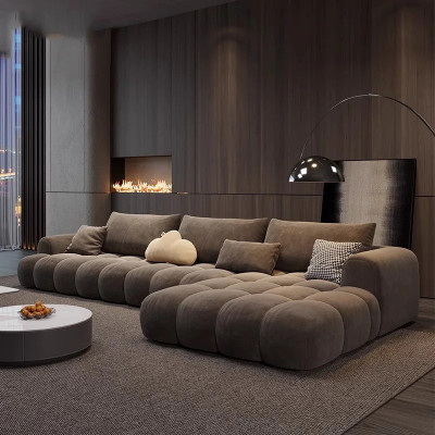 أريكة منفوخة فاخرة للاسترخاء ، رخيصة ، تمتد ، البن...