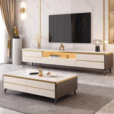 الخشب الصلب طاولة القهوة الوقوف الكلمة ، التخزين ا...