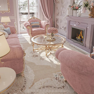 أرائك منحنية بسيطة نوردية لغرفة المعيشة ، أريكة طب...