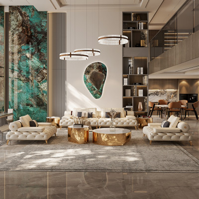 كرسي أريكة تاليان من الجلد الطبيعي ، لوفيسيت الفرد...