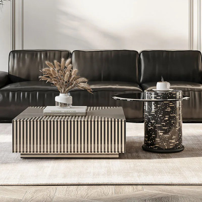 کارنر ٹیبلز سینٹر ہوم فرنیچر نورڈک جمالیاتی کمرہ م...