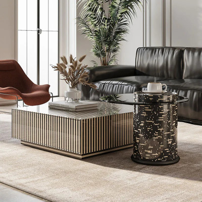 کارنر ٹیبلز سینٹر ہوم فرنیچر نورڈک جمالیاتی کمرہ م...