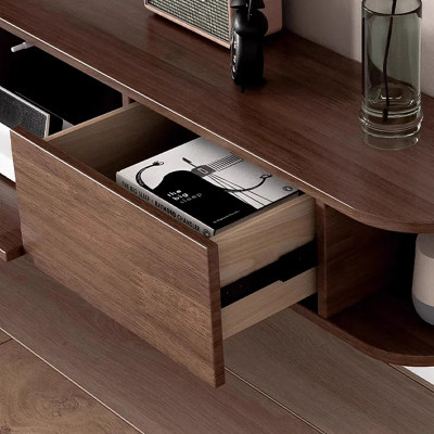 سپورٹ ٹی وی اسٹینڈز شیلف اسٹوریج کیبنٹ Ps5 سائڈ بو...