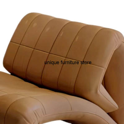 أريكة من الجلد الصناعي قابلة للطي لغرفة المعيشة ،...