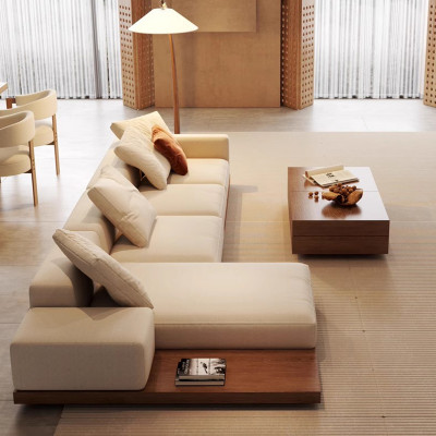 أرائك صالة فردية لغرفة المعيشة ، لهجة أرضية سحابة...