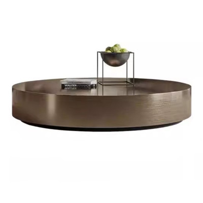 طاولة شاي دائرية من الفولاذ المقاوم للصدأ الشمال ،...