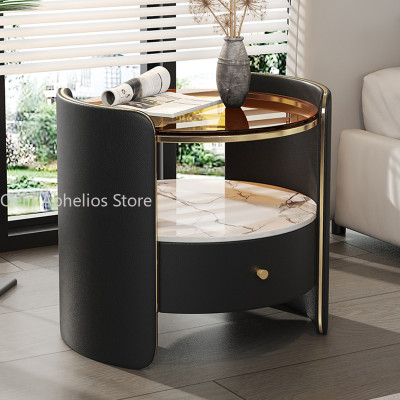 نايتستاند زجاجية مستديرة جمالية ، نايتستاند شمالية...