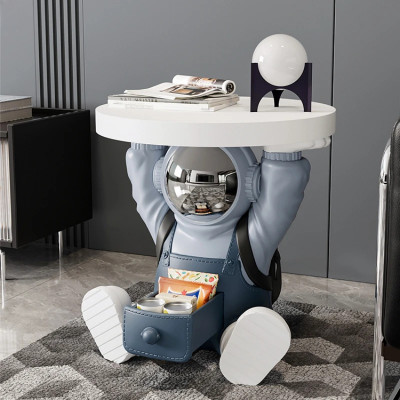 رائد فضاء زخارف كبيرة قائمة على الأرض ، غرفة المعي...